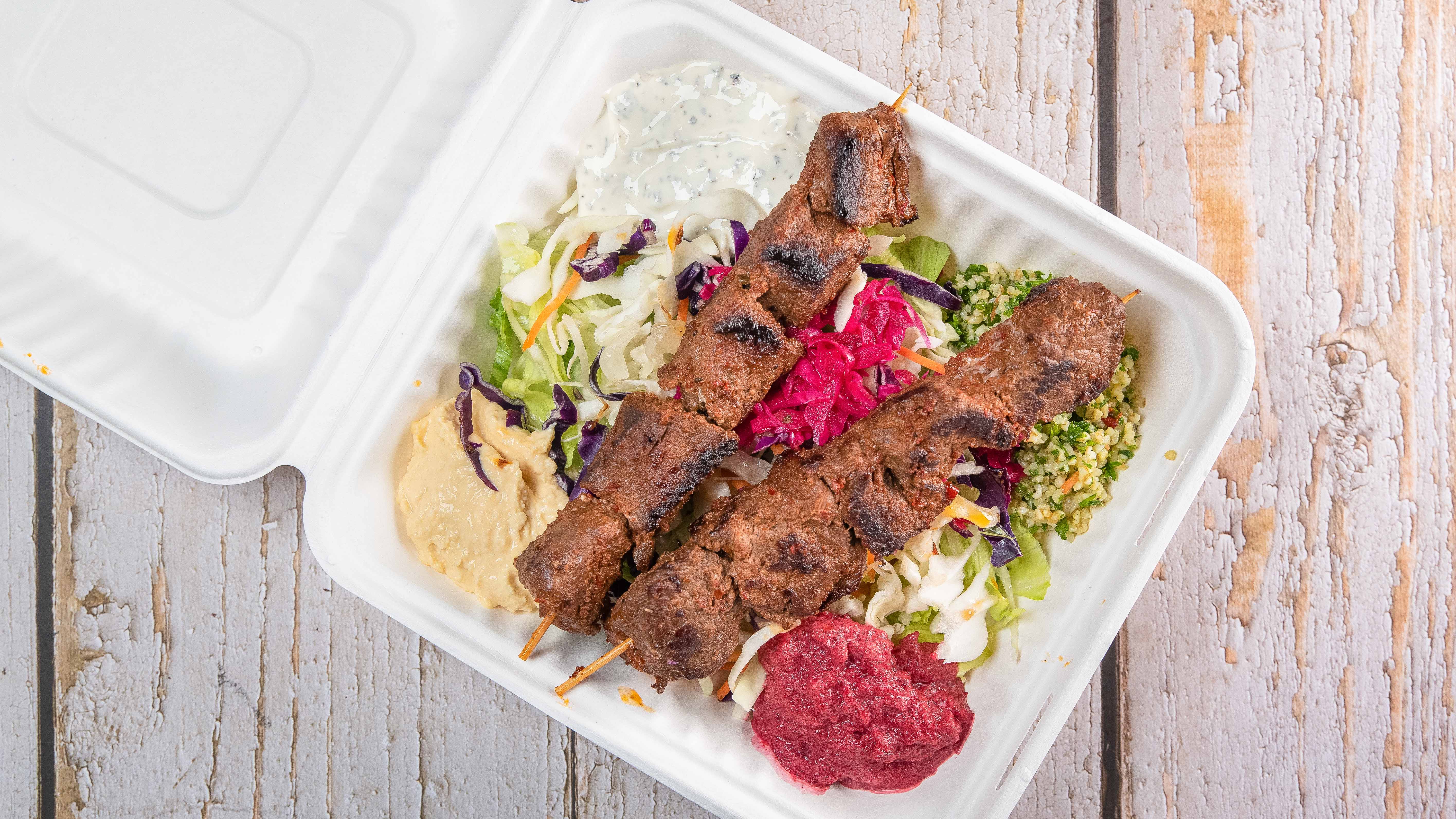 Arranged Food and Objects