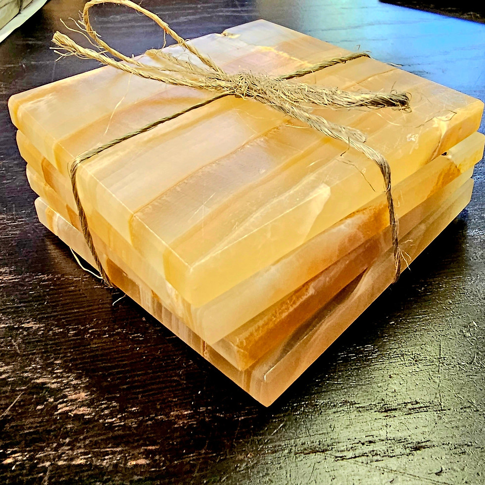 Thumbnail: Onyx Coasters - Set of 4