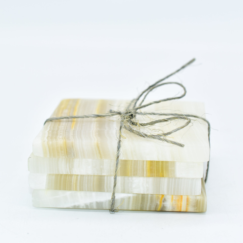 Thumbnail: Onyx Coasters - Set of 4