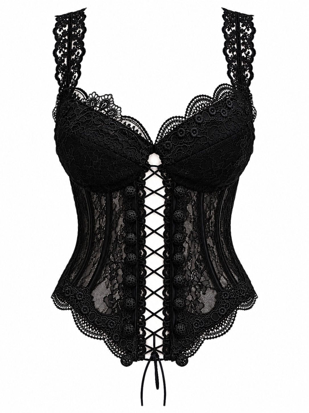 Marie Antoinette Sheer Corset