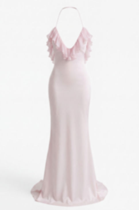 Whispering Ruffles Gown