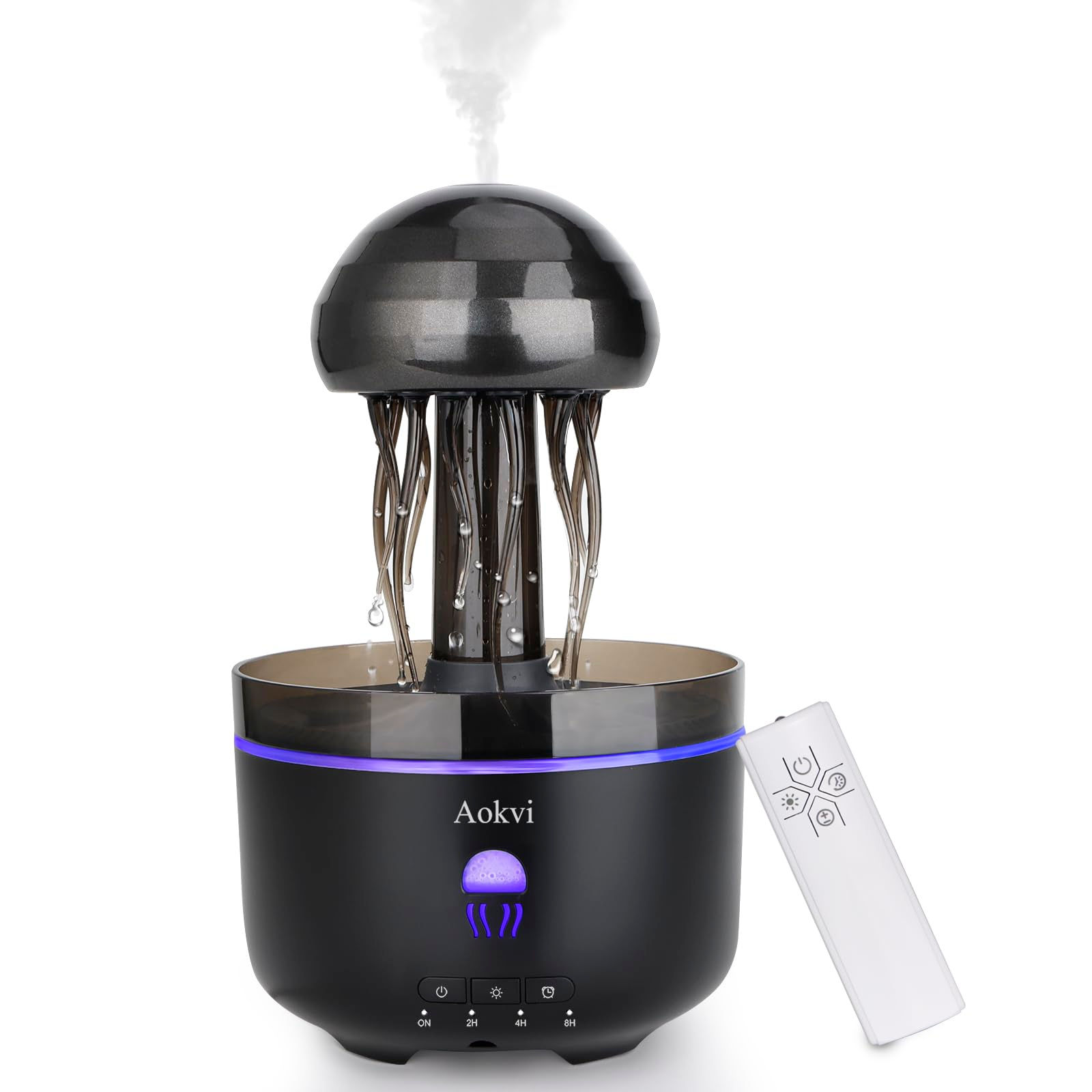 Jellyfish Essential Oil Diffuser 300ml Ultrasonic Aromatherapy Diffuser 4 Timer