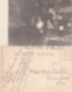 Miss Minnie (Minerva) working at the general store.