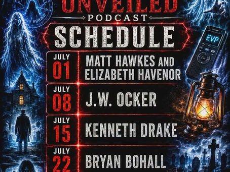 TEAM H TO APPEAR LIVE ON PARANORMAL UNVEILED WITH HOST NATHANIEL ELWELL - JULY 1, 2026