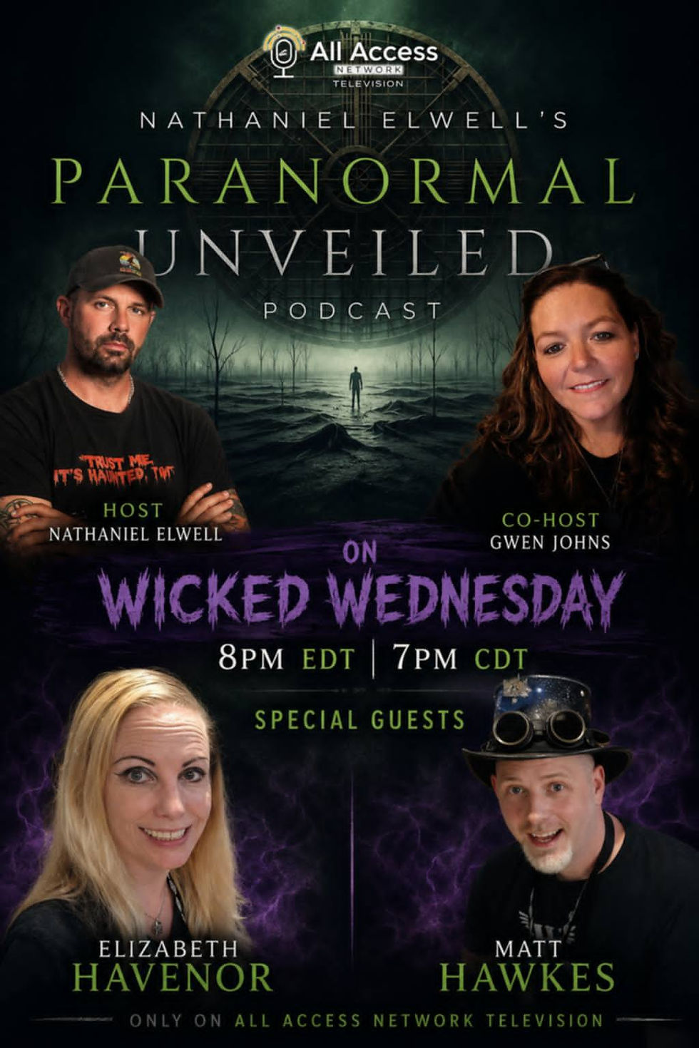 THE HUMBIRD INTERVIEW ON PARANORMAL UNVEILED PODCAST WITH NATHANIEL ELWELL