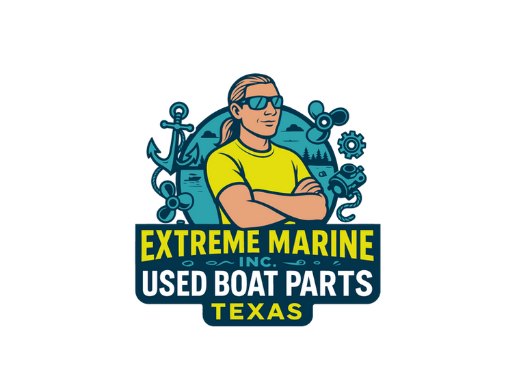 Extreme Marine Used Boat Parts Texas Logo