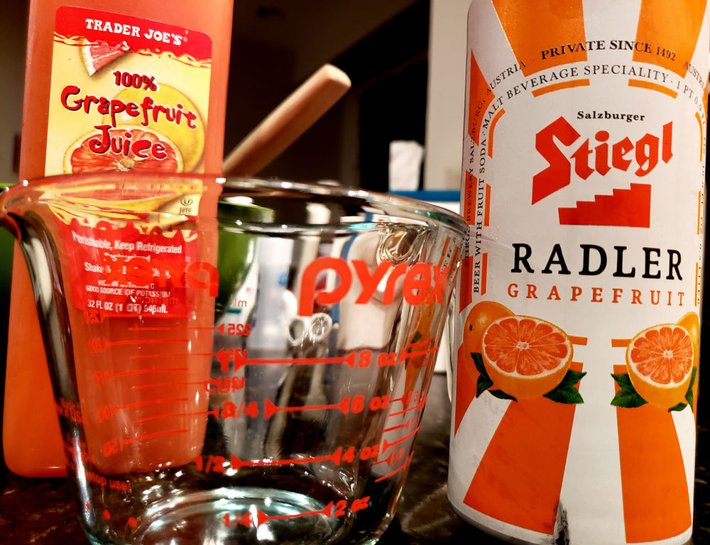 Grapefruit Radler Pie