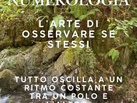 NUMEROLOGIA E OSSERVAZIONE
