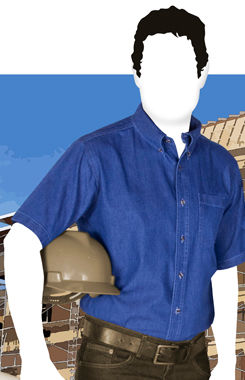 Camisa de mezclilla