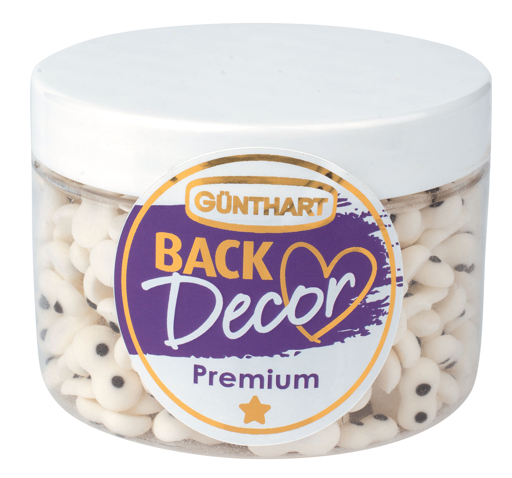 Zucker Doppel Augen 65 gr, kleine Zucker Augen für lustige Gesichter
