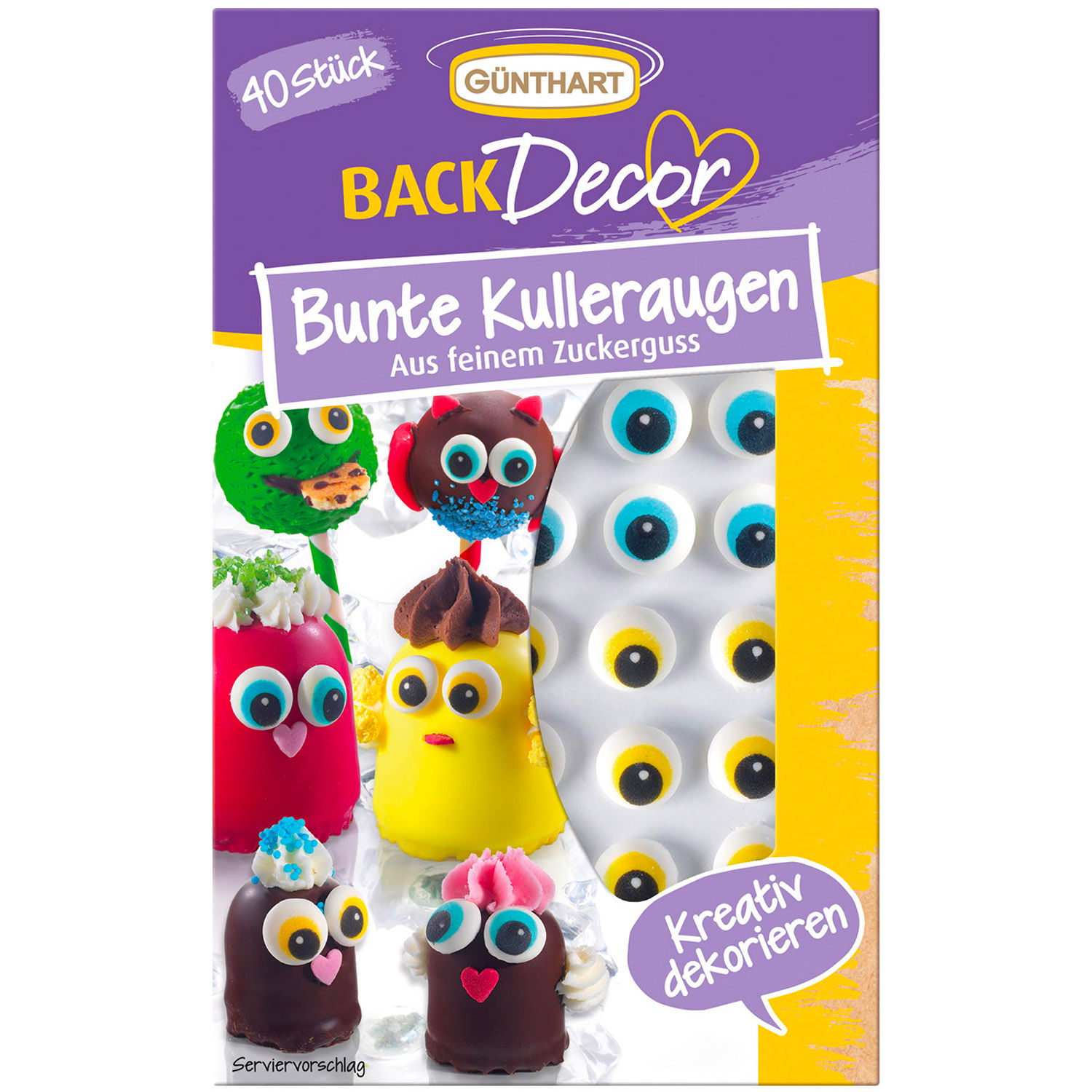 BackDecor Bunte Kulleraugen