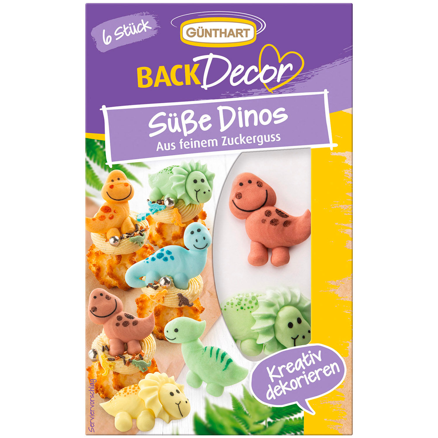 BackDecor Süße Dinos