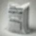 DALL·E 2025-01-10 12.06.26 - A realistic depiction of a white sack bag commonly used for c