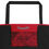 Thumbnail: Tangle 01 01Red Large Tote Bag