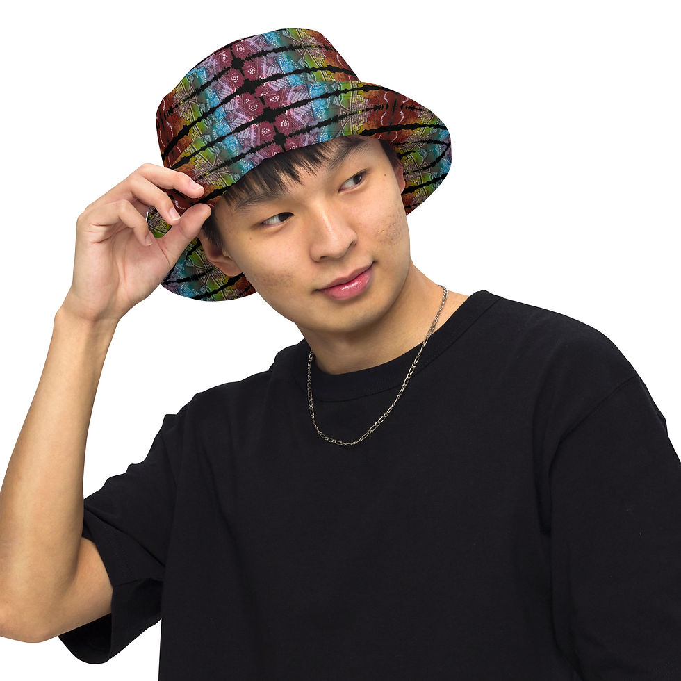 Thumbnail: Watertower Reversible bucket hat