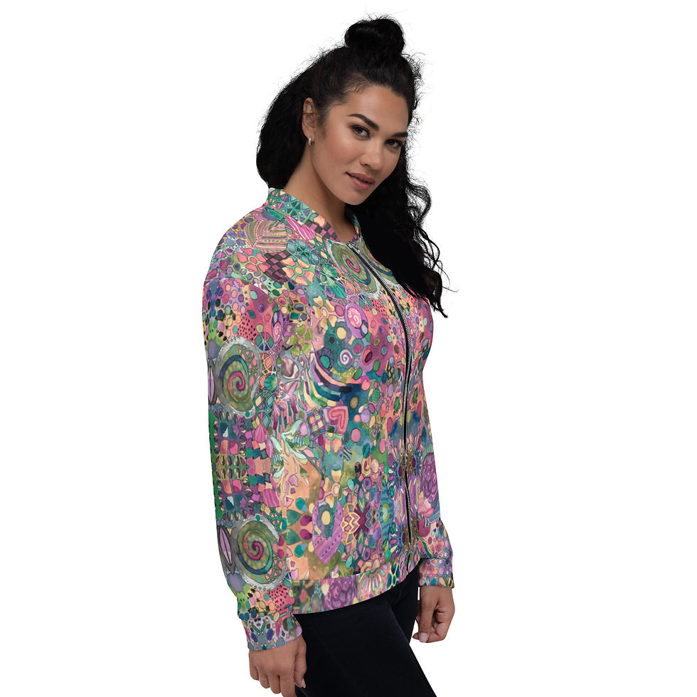 Thumbnail: Calming Chaos 02 03 Unisex Jacket