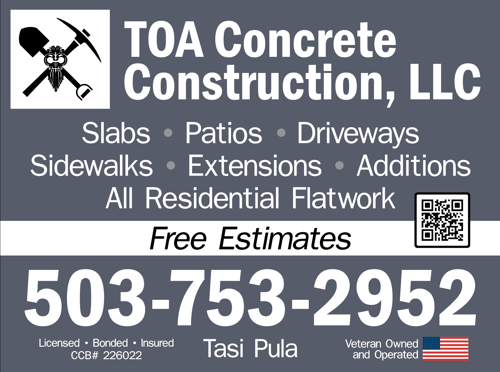 TOA Concrete | Portland's Driveways, Patios and Sidewalks Residential Concrete Contractor