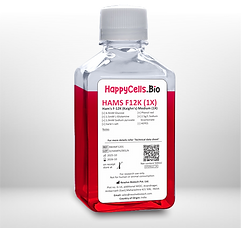 HAMS F12K (Kaighn’s) cell culture medium bottle – HappyCells Bio