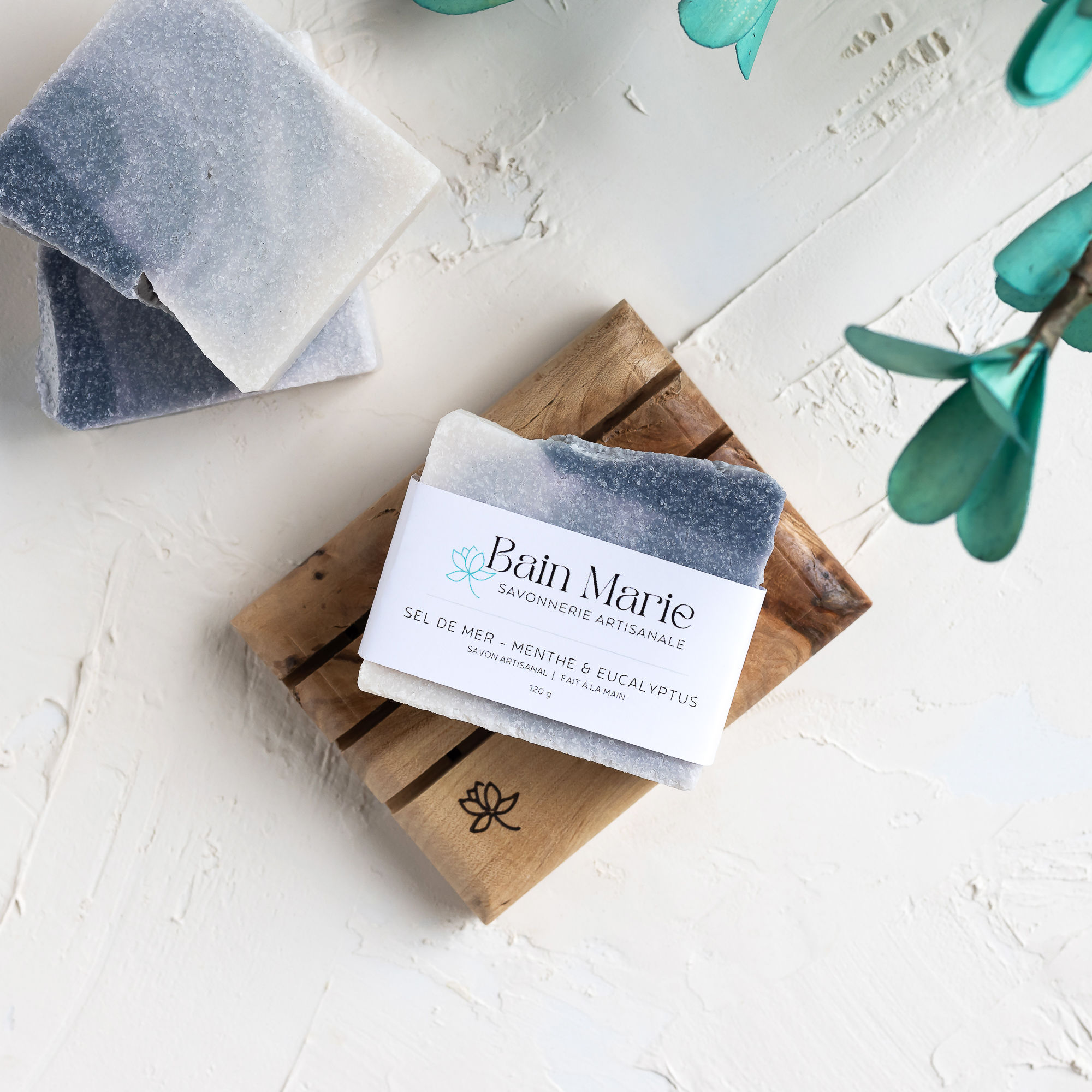 Savon - sel de mer Menthe & Eucalyptus »