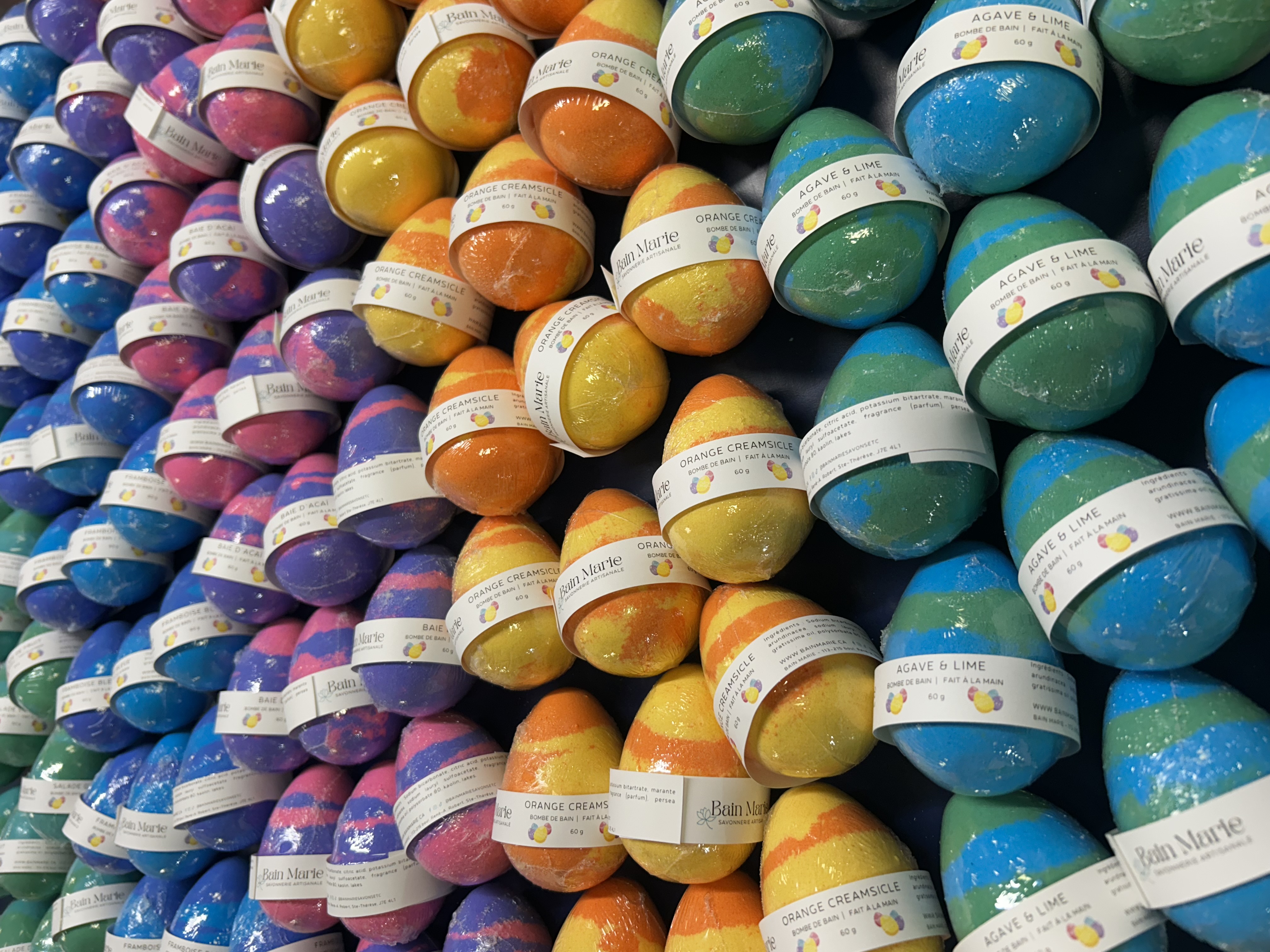 Bombes de bain Cocos de Pâques