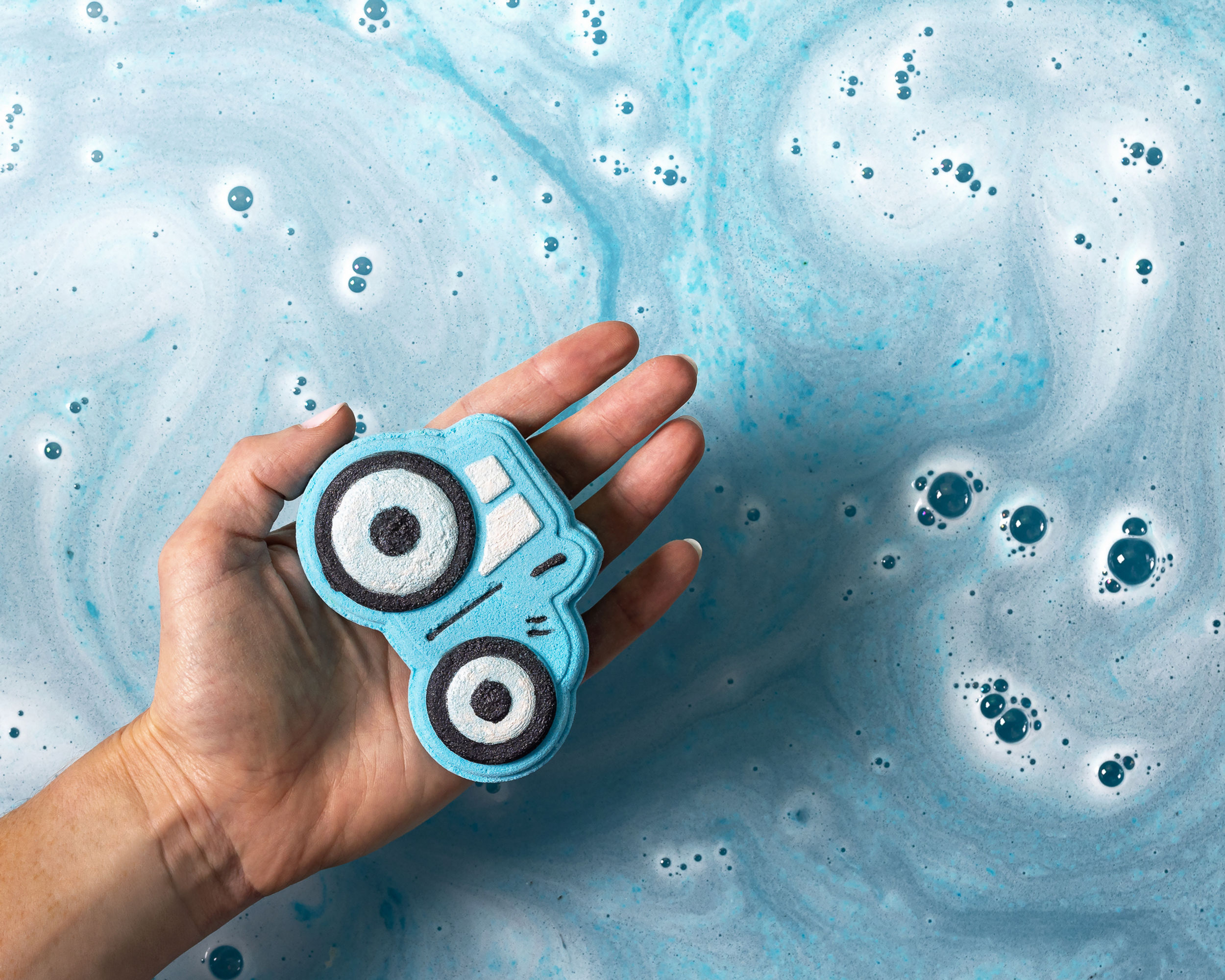 Bombe de bain - Tracteur