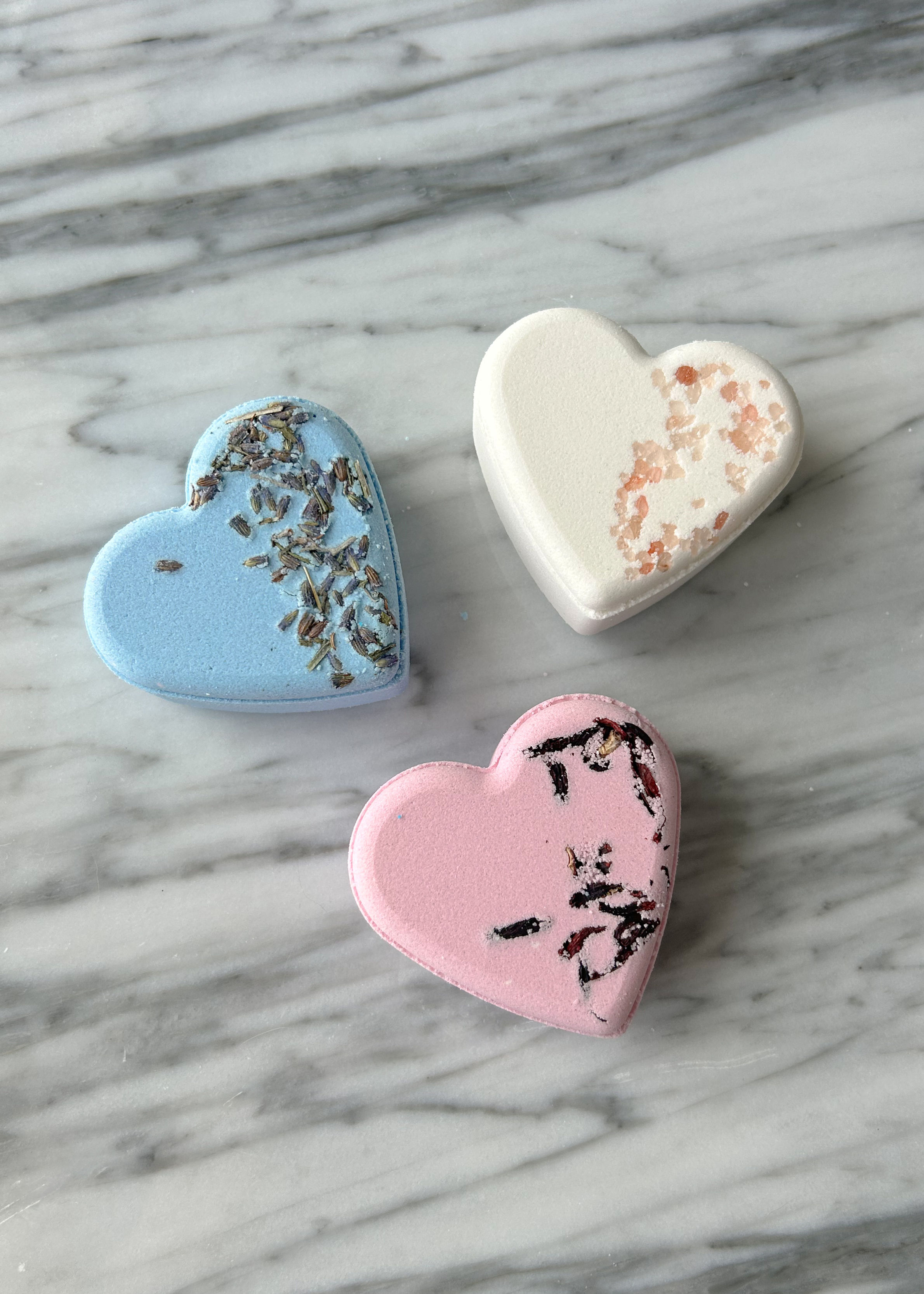 Trio Bombes de Bain - Coeurs