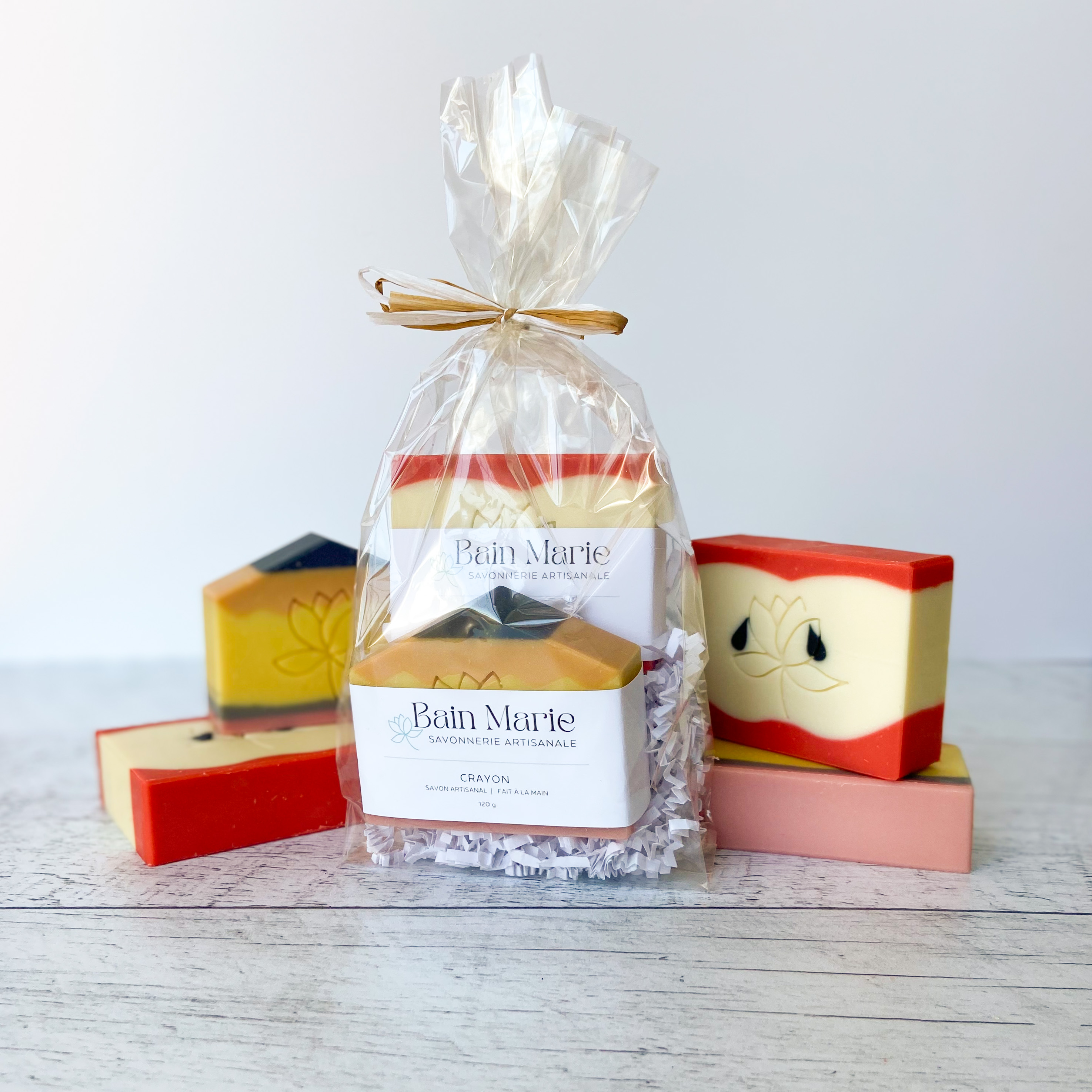 Ensemble savon - Pomme & Crayon