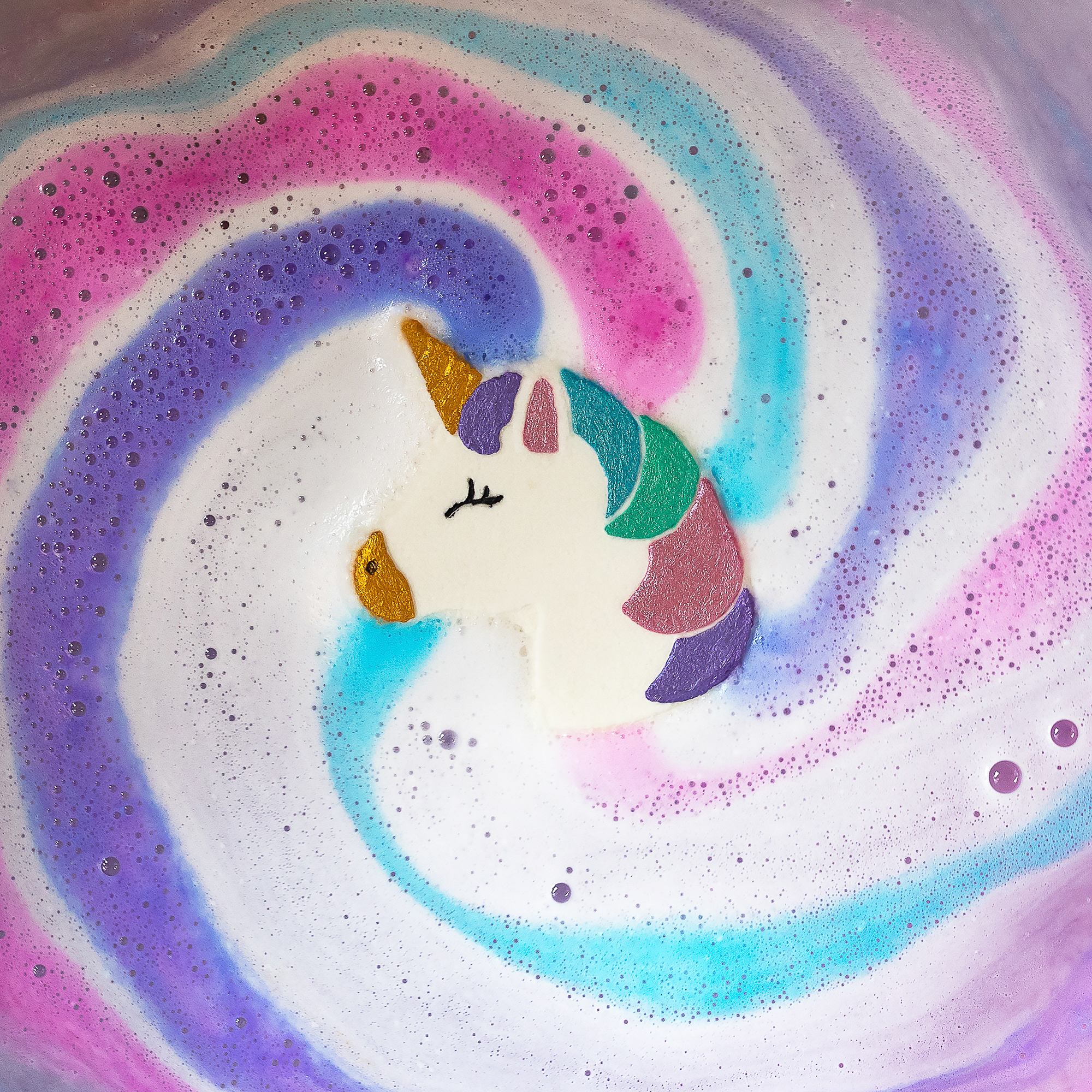 Bombe de bain - Licorne
