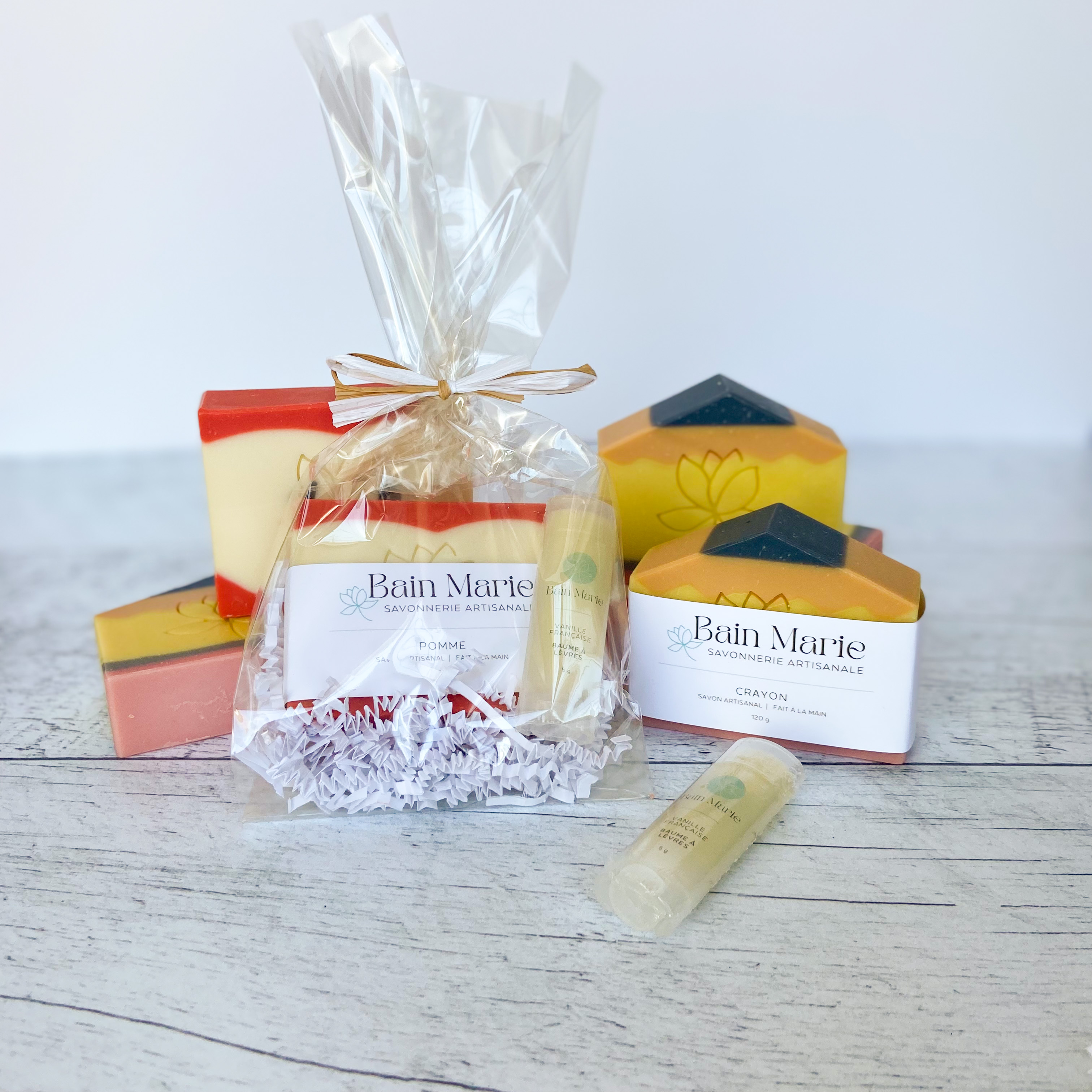 Ensemble savon & baume à lèvres