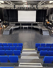 Staging Platform Build with 2 different levels and runways either side. This was for a school performance