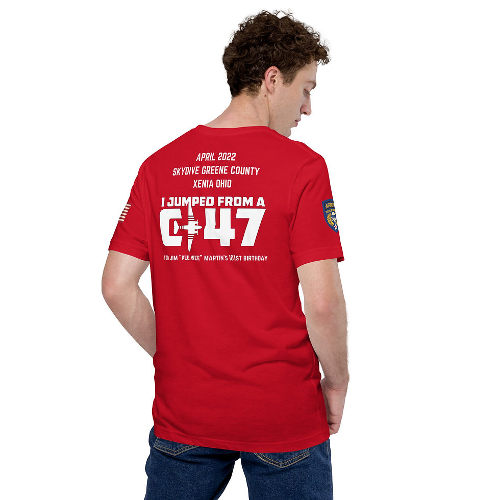 Thumbnail: Pee Wee Martin Jumpfest  Unisex t-shirt