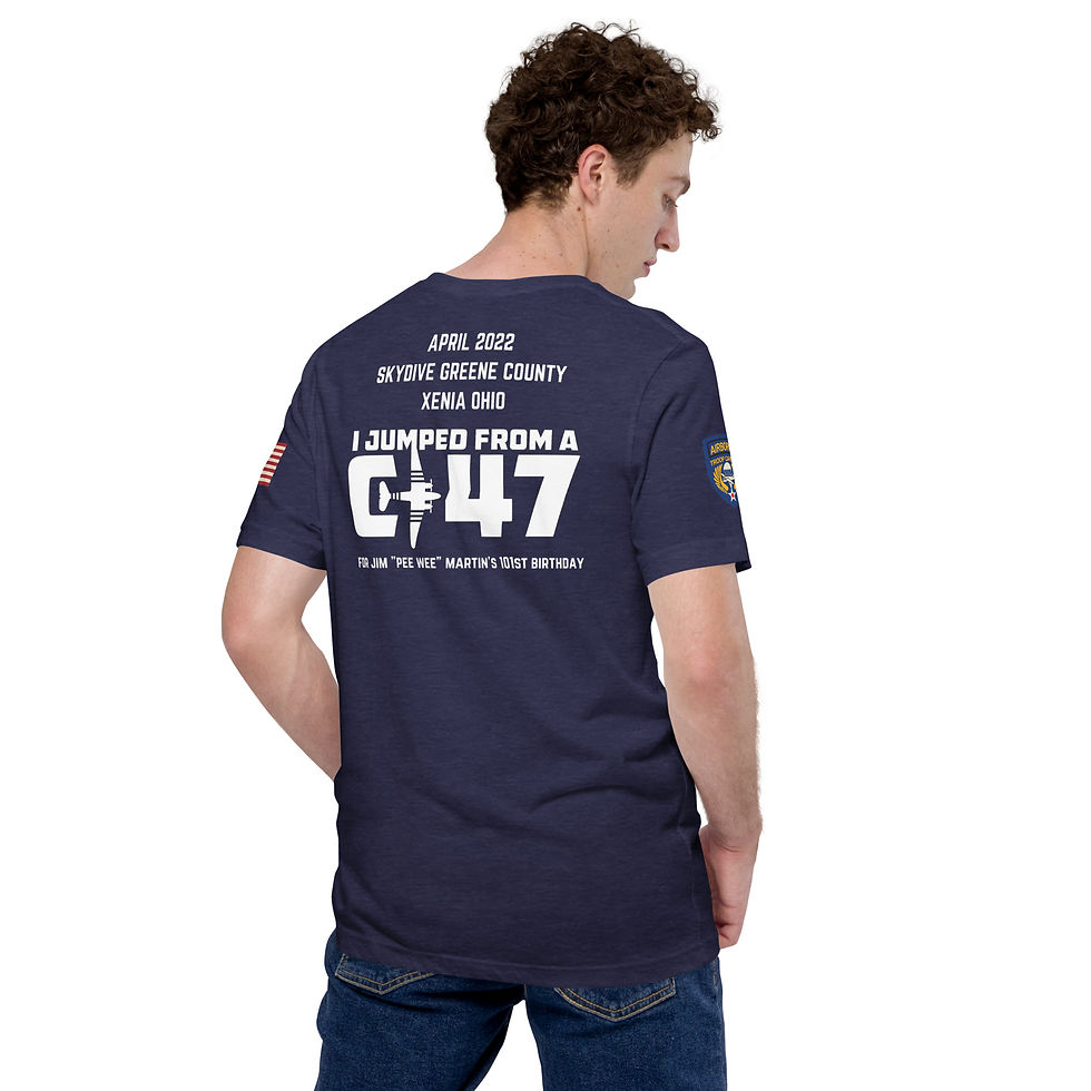 Thumbnail: Pee Wee Martin Jumpfest  Unisex t-shirt