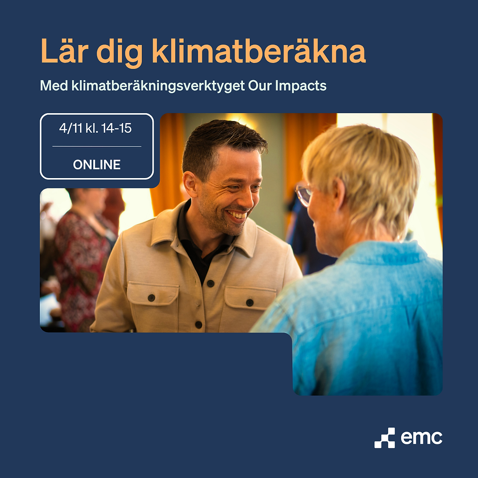 Utbildning – Lär dig med klimatberäkningsverktyget Our Impacts