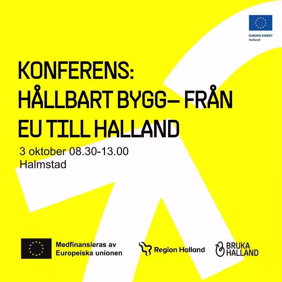 Konferens: Hållbart bygg– Från EU till Halland