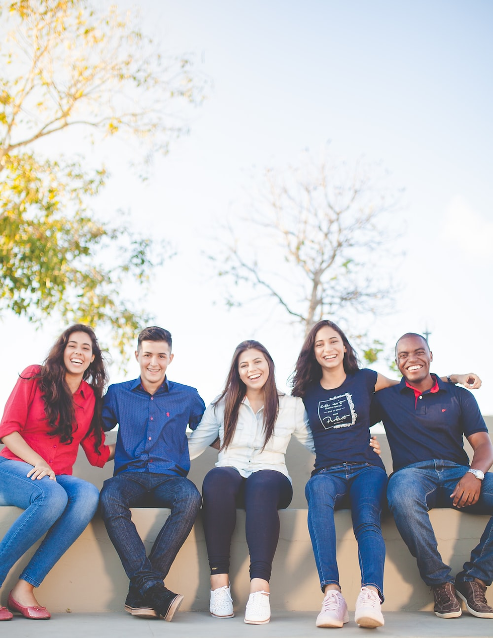 A group of culturally diverse people