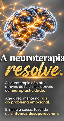 Neuroterapia cura dores emocionais
