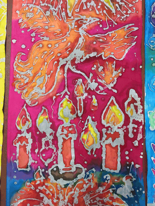 Wickford Primary School / The Elements Batik Project
