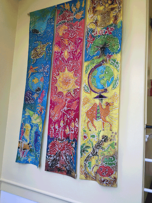 Wickford Primary School / The Elements Batik Project