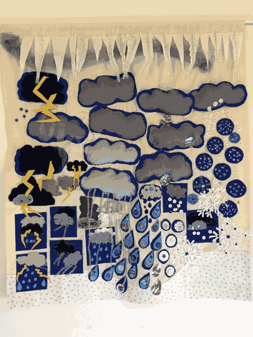 Putney High School / Year 2 Weather Banners Sewing Project
