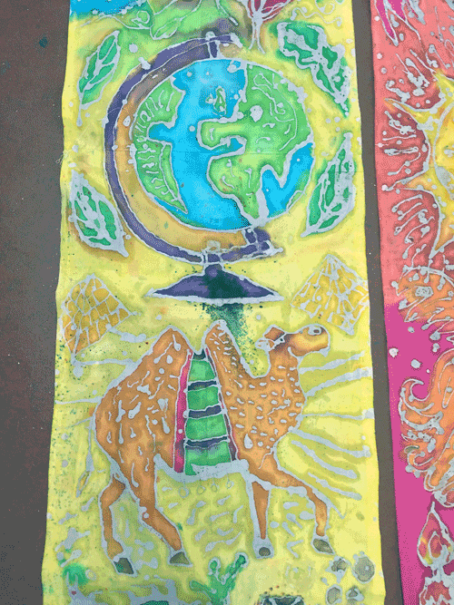 Wickford Primary School / The Elements Batik Project
