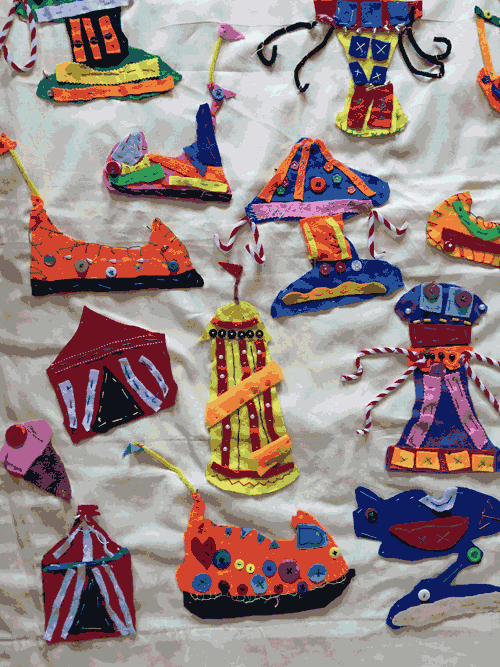 Southway Primary School - West Sussex - Traveller Children Focus  Sewing Project