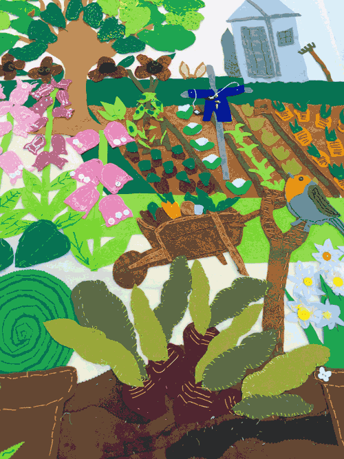 Parkside Primary School / Beatrix Potter Banner Sewing Project