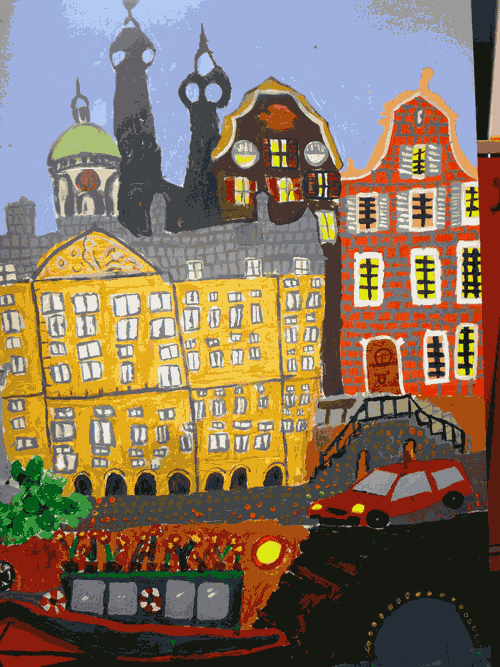The British School in Amsterdam / Landmarks Art Project for Playground