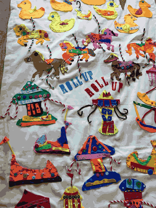 Southway Primary School - West Sussex - Traveller Children Focus  Sewing Project