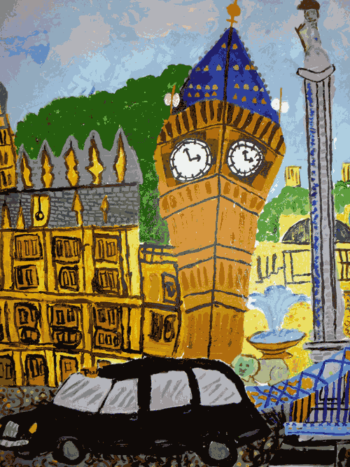 The British School in Amsterdam / Landmarks Art Project for Playground