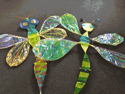 bDragonfly Sculptures / Putney High School