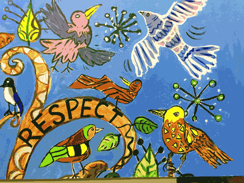 Wickford Junior School / Positive Mindset Painting Project for School Courtyard Area