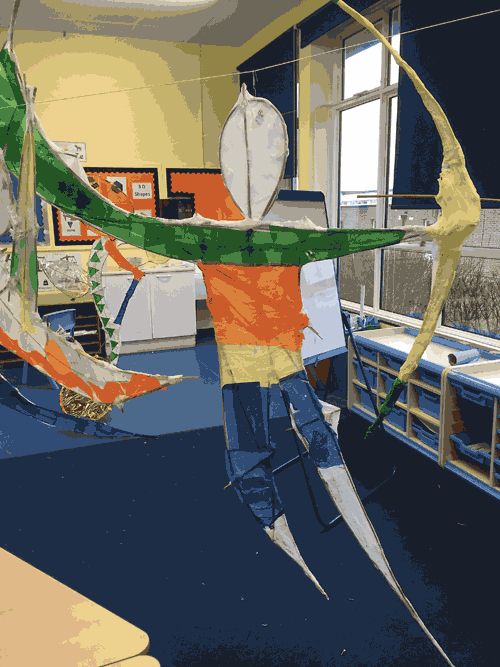 Beacon View Primary School / Olympic 2016 Rio Withie Sculptures