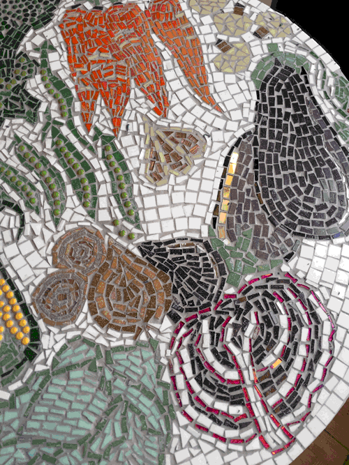 Parkside Primary/ Healthy Eating Mosaics for Dining Hall