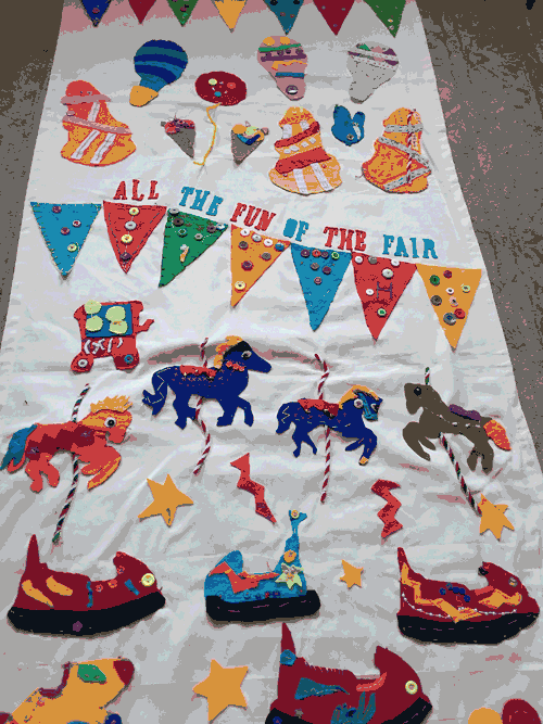Southway Primary School - West Sussex - Traveller Children Focus  Sewing Project
